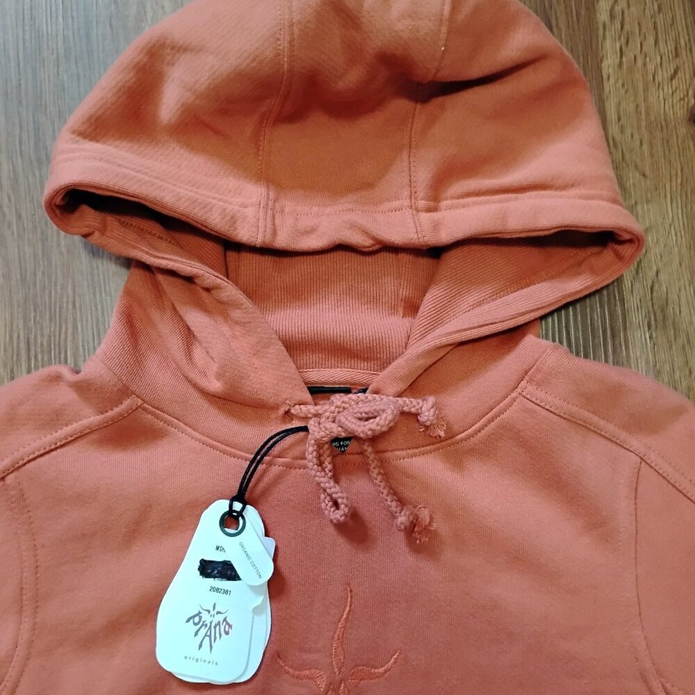 NWT Prana Heritage Hoodie Sweatshirt Terracotta